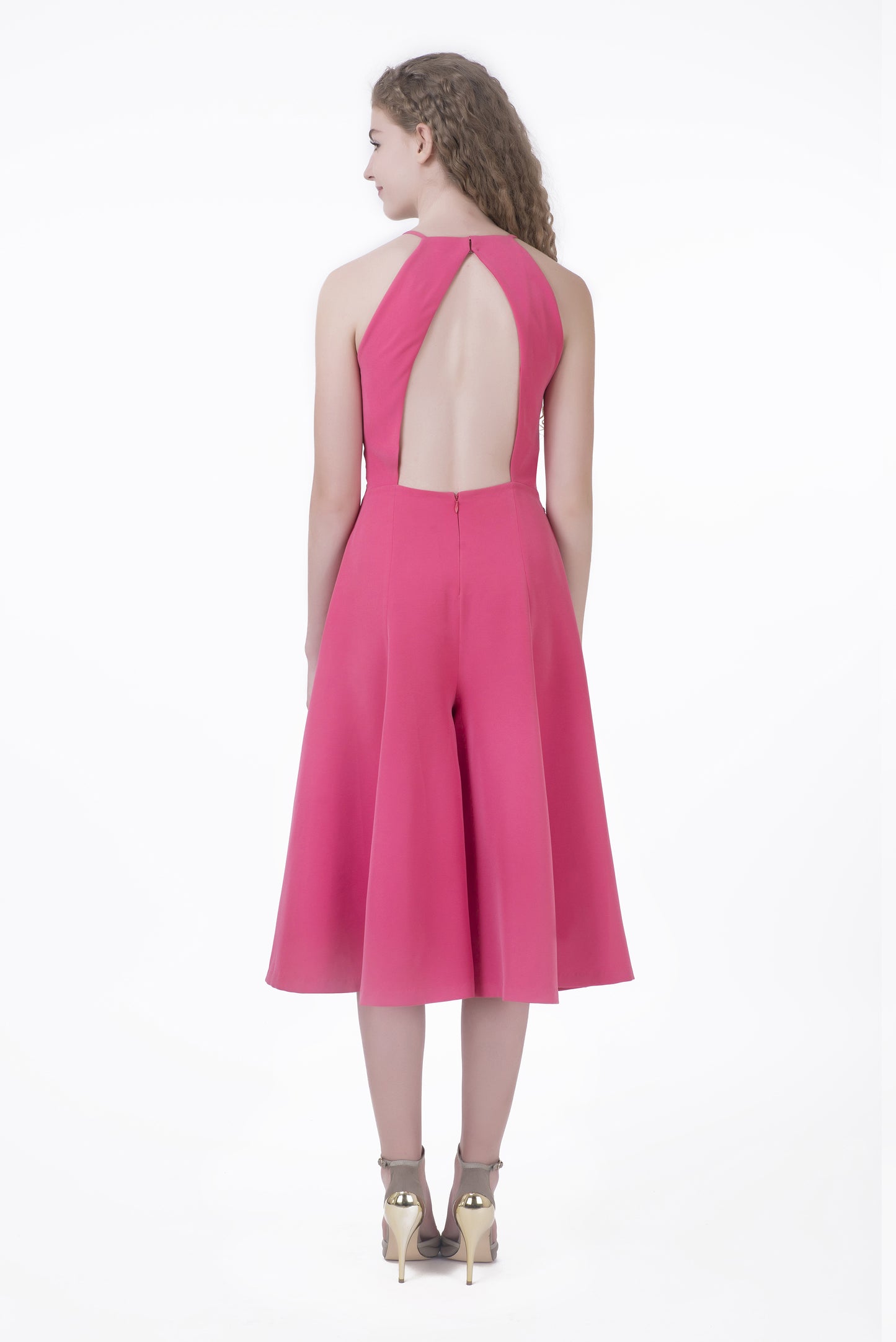 Playsuit With Parrot Embroidery Motif - Saaj By Ankita