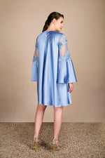 Load image into Gallery viewer, A-line Dress with Sequin Embroidery
