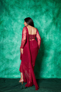 Corset Style Saree-Gown