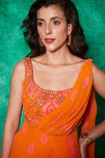 Load image into Gallery viewer, Drape Saree with Slit
