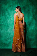 Load image into Gallery viewer, Mermaid Lehenga in Multicolour Embroidery
