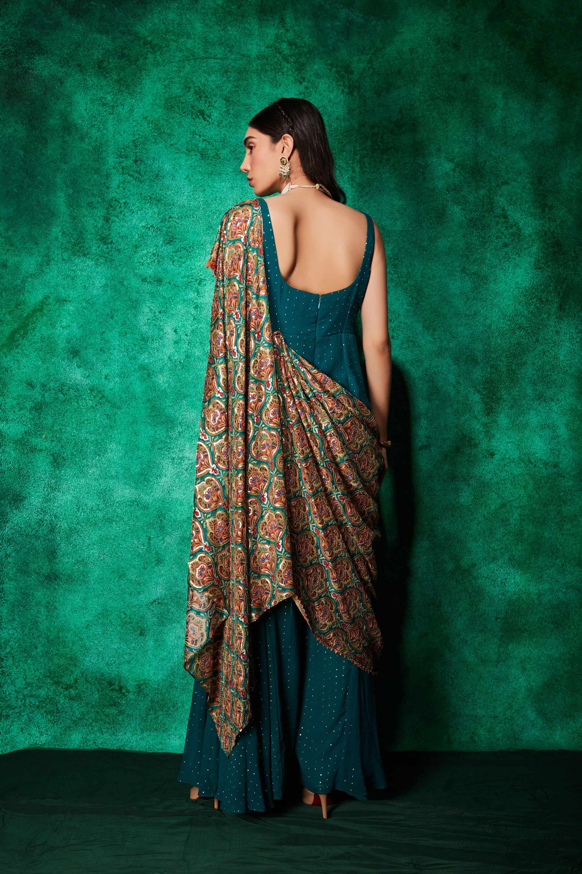 Jumpsuit with Drape