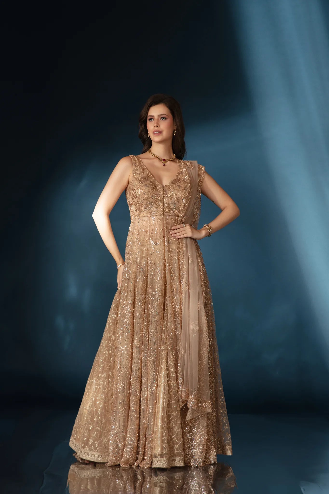 Zari Heirloom Jacket Lehenga - Saaj 31st11389