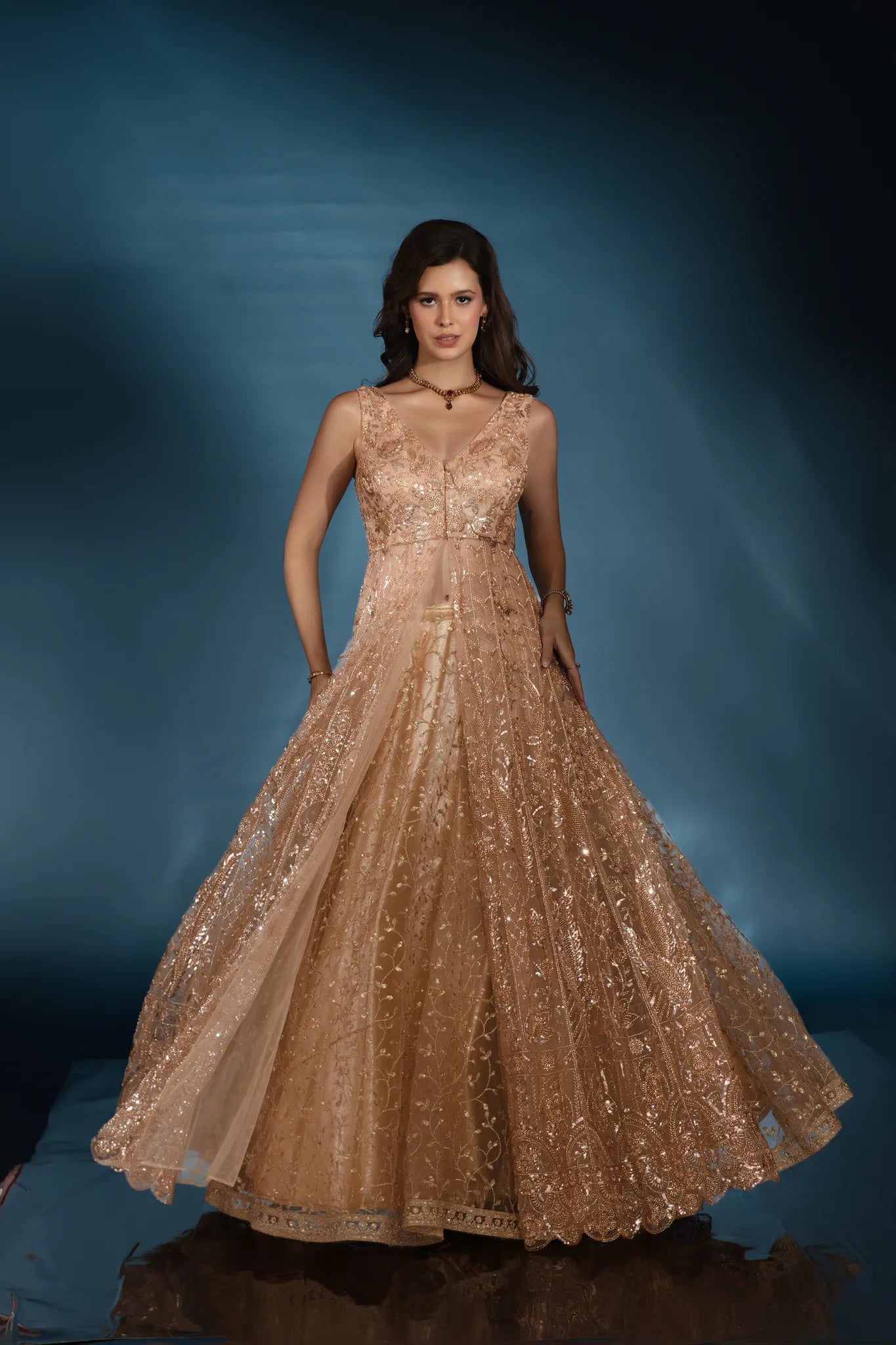 Zari Heirloom Jacket Lehenga - Saaj 31st11423