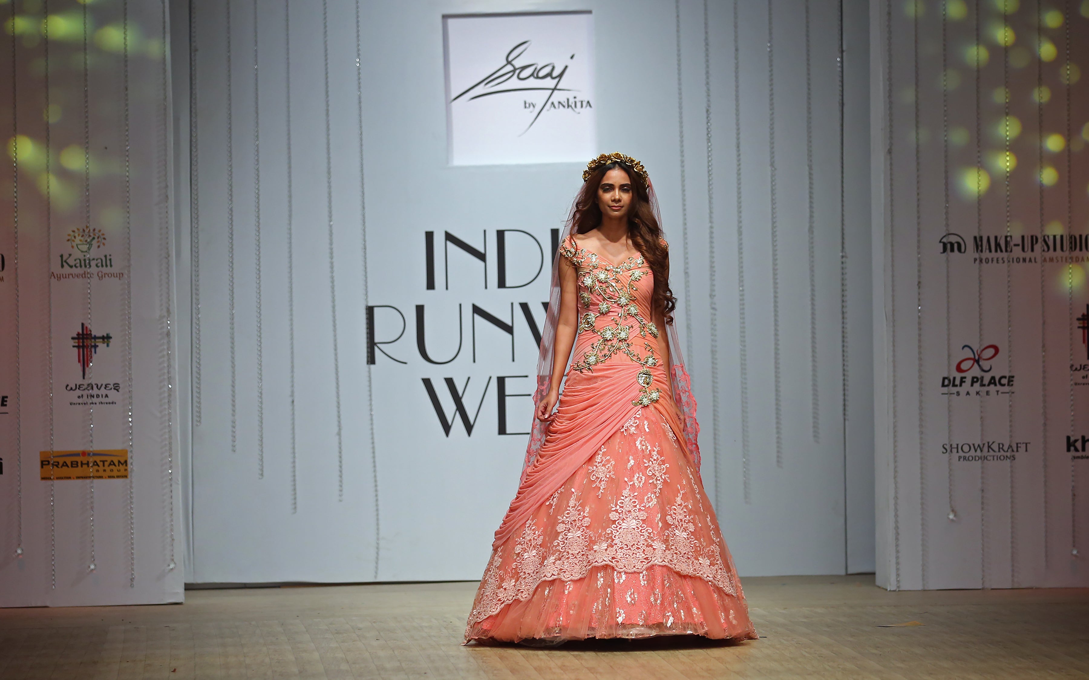 Pretty In Pink Ball Gown - Saaj By Ankita