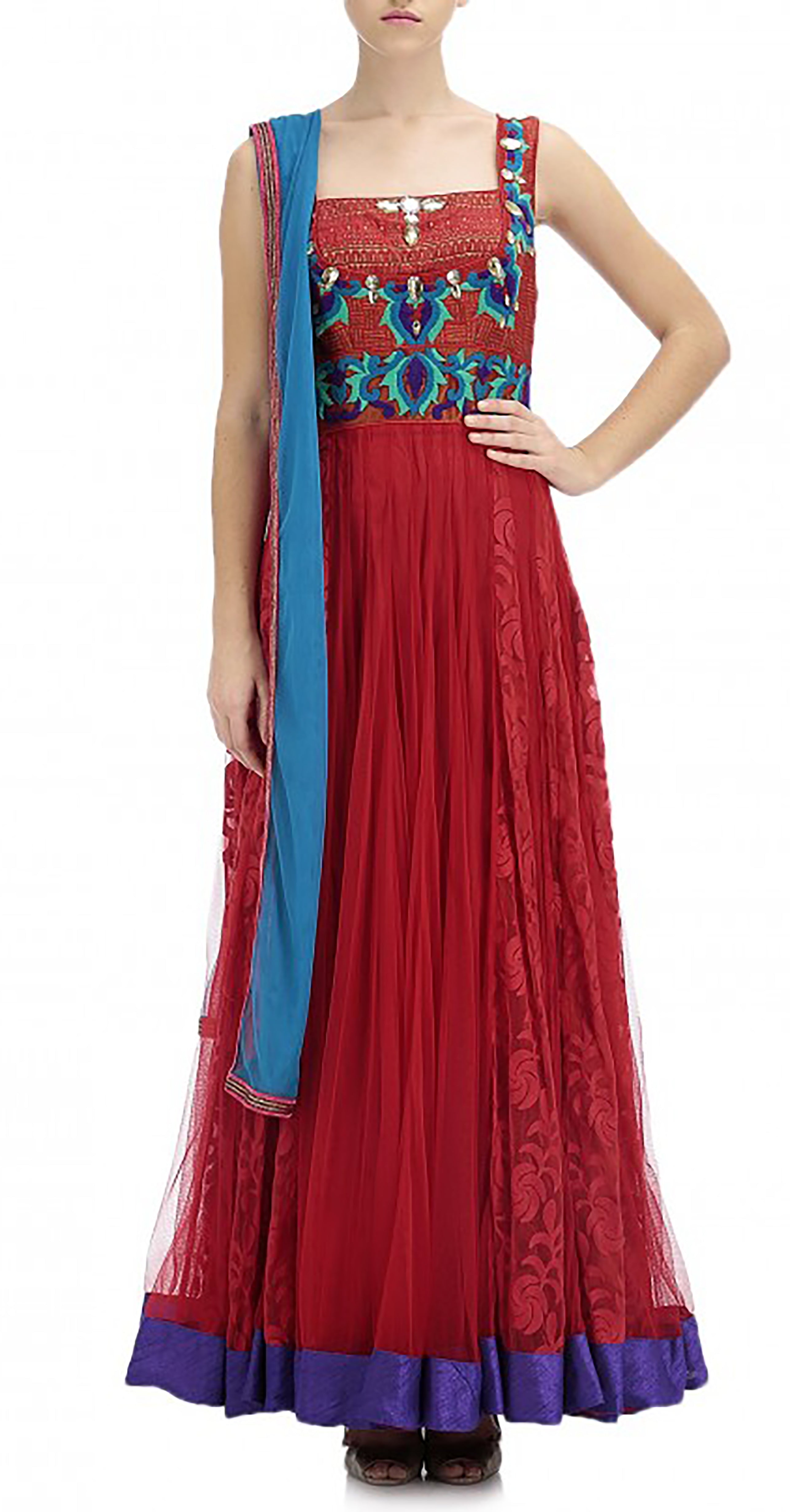 Empire Cut Anarkali Suit - Saaj By Ankita