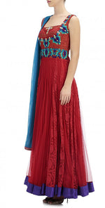 Load image into Gallery viewer, Empire Cut Anarkali Suit - Saaj By Ankita
