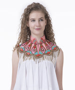 Load image into Gallery viewer, Pink Kaleidoscope Collar - Saaj By Ankita
