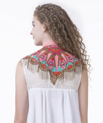 Load image into Gallery viewer, Pink Kaleidoscope Collar - Saaj By Ankita

