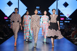 Load image into Gallery viewer, Geometric Pattern Printed on Flared Skirt - Saaj By Ankita

