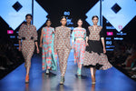 Load image into Gallery viewer, Geometric Printed Crop-Bomber Jacket - Saaj By Ankita
