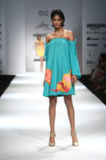 Load image into Gallery viewer, Wrap Foxy Dress - Saaj By Ankita
